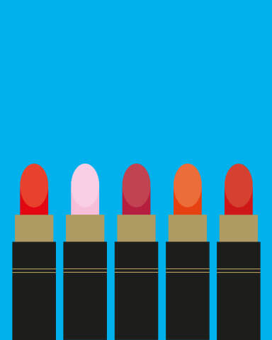 Fünf Lippenstift-Farben sollte jede Frau besitzen.