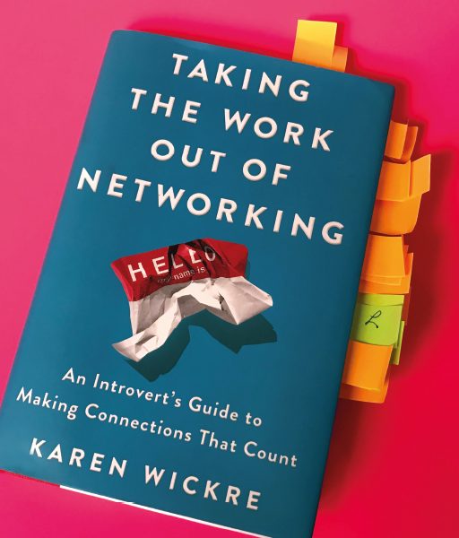 Netzwerken. Glorious Me empfiehlt das Buch Taking the Work out of Networking von Karen Wickre