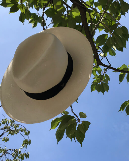 Ein Sonnenhut, so wie dieser Panama-Hut ist das beste Investment, den Sommer zu genießen.