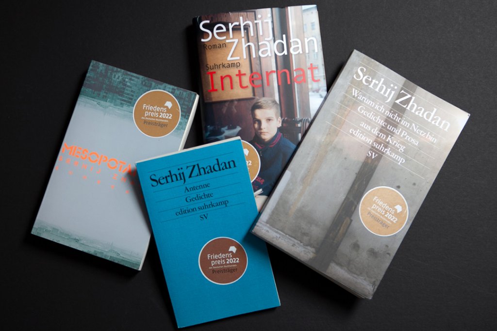 SERHIJ ZHADAN PREISTRÄGER DES FRIEDENSPREISES DES DEUTSCHEN